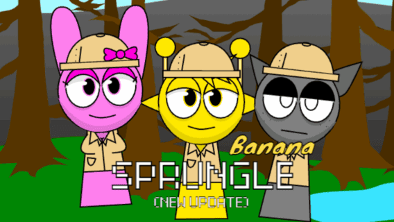 Sprungle Banana With Sprunki