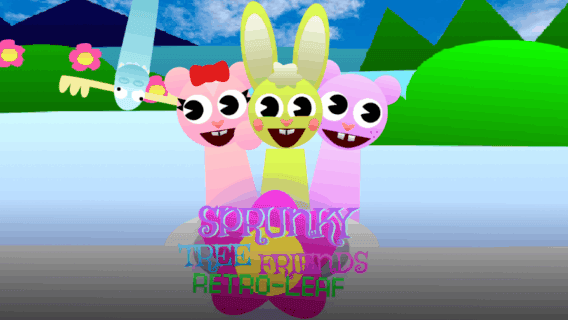 Sprunky Tree Friends Retro Leaf